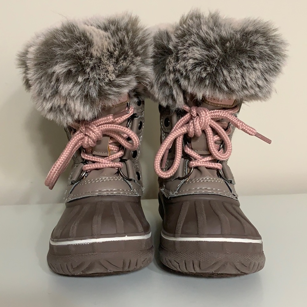 london fog baby size 6 winter boots